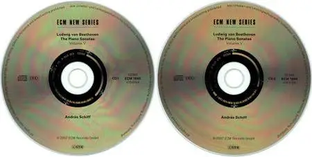 András Schiff - Beethoven: The Piano Sonatas Vol. V (2CD) (2007) {ECM}
