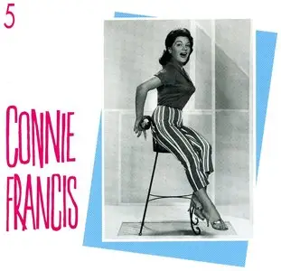 Connie Francis - Kissin', twistin', goin' where the boys are (5CD, 1996)