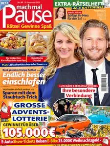 Mach mal Pause - 29 November 2023