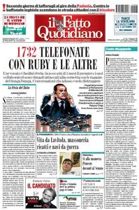 Il Fatto Quotidiano (08-09-11)
