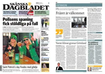 Skånska Dagbladet – 18 mars 2019