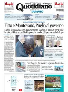 Quotidiano di Puglia Taranto - 22 Ottobre 2022