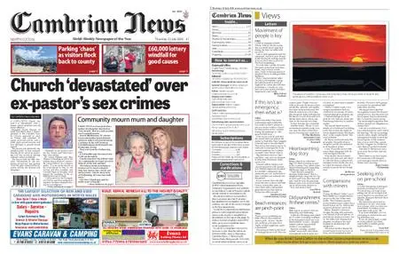 Cambrian News Arfon & Dwyfor – 24 July 2020