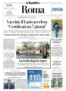 la Repubblica Roma - 7 Marzo 2021