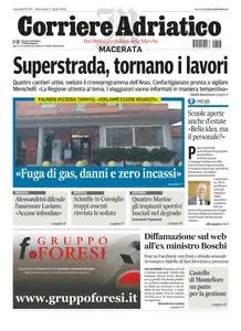 Corriere Adriatico Macerata - 17 Aprile 2024