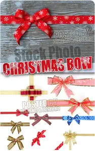 Christmas bow - UHQ Stock Photo
