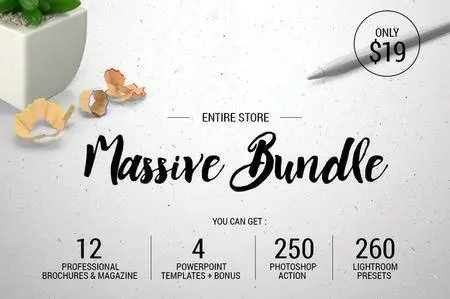 CreativeMarket - Entire Store Masive Bundle