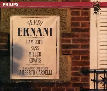 Verdi: Ernani - Lamberti, Sass, Miller, Kováts [Gardelli] [2 CD]