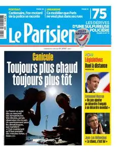 Le Parisien du Mercredi 15 Juin 2022