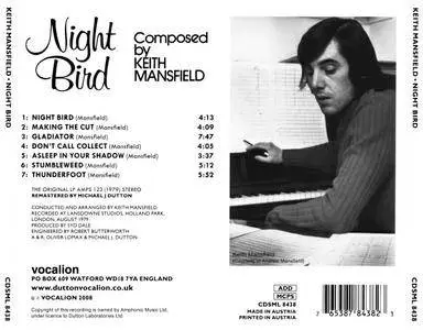 Keith Mansfield - Night Bird (1979) {Vocalion}