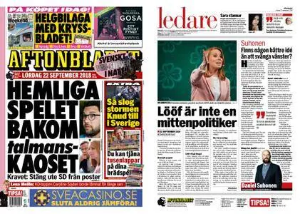 Aftonbladet – 22 september 2018