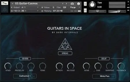 Dark Intervals Guitars In Space KONTAKT