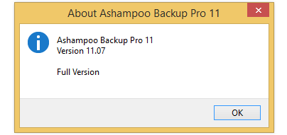 Ashampoo Backup Pro 11.07 Multilingual