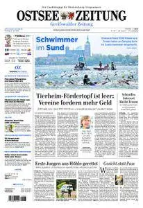 Ostsee Zeitung Greifswalder Zeitung - 09. Juli 2018