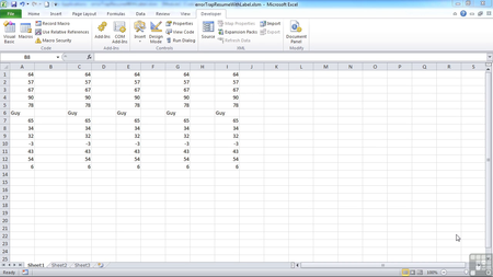 Learning Visual Basic for Microsoft Excel [repost]