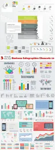 Vectors - Business Infographics Elements 10