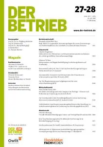 Der Betrieb - 15. Juli 2019