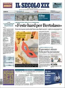 IL SECOLO XIX DELL 12 FEBBRAIO 2010