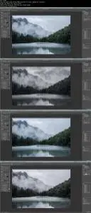 Rain Effect / How to create a rain effect in Photoshop CC / part 1