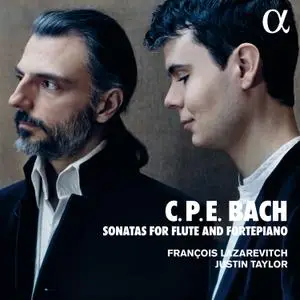 François Lazarevitch - C. P. E. Bach: Sonatas for Flute and Fortepiano (2022) [Official Digital Download 24/192]