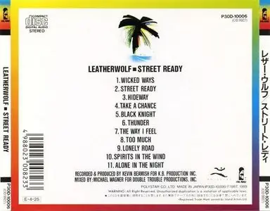 Leatherwolf - Street Ready (1989) [Japan 1st Press]