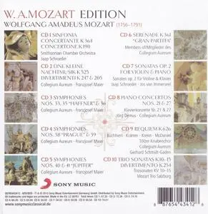 Wolfgang Amadeus Mozart Edition (10CDs) [2013]