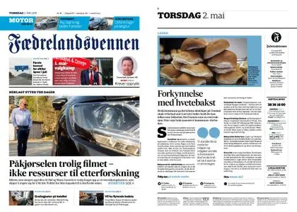 Fædrelandsvennen – 02. mai 2019
