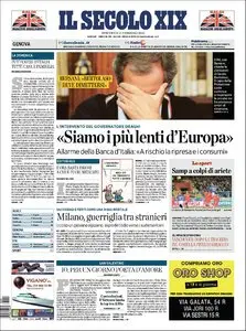 IL SECOLO XIX DEL 14 FEBBRAIO 2010