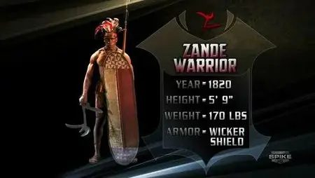 Deadliest Warrior S02E04 (Episode 13). Aztec Jaguar vs. Zande Warrior