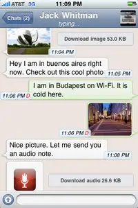 TouchWhatsApp Messenger v2.5.9 iPhone iPod Touch