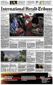 International Herald Tribune August 23 2010
