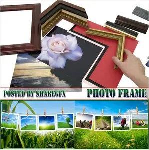 Stock Photo - Photo Frame Set1405