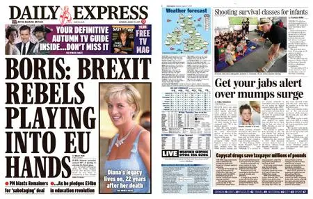 Daily Express – August 31, 2019