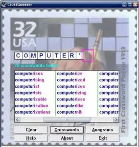 CrossGuesser, Version 1.0  {{BEST Crossword Helper Software!}}