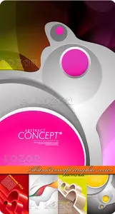 Abstract concept template vector