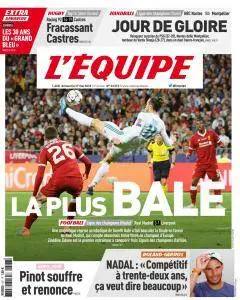 L'equipe du Dimanche 27 Mai 2018