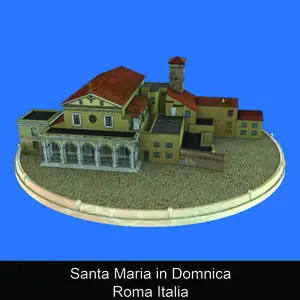 «Santa Maria in Domnica Roma Italia» by Caterina Amato