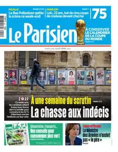 Le Parisien du Samedi 2 Avril 2022