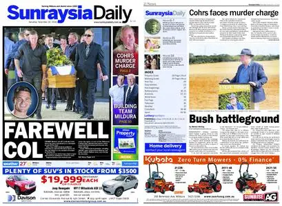 Sunraysia Daily – November 10, 2018