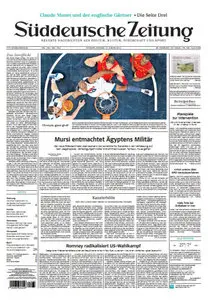 Süddeutsche Zeitung vom 13 August 2012