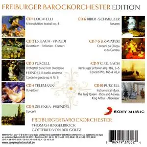 Freiburger Barockorchester Edition: Locatelli, Bach, Purcell, Telemann, Zelenka, Biber, Zavateri [10CDs] (2011)