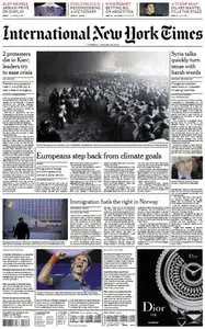 International New York Times January 23 2014