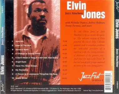 Elvin Jones - Jazz Machine (1997) {Koch}