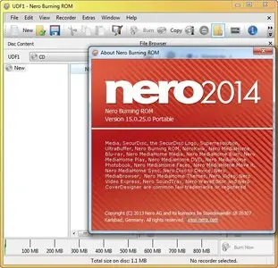 Nero Burning ROM 2014 15.0.03300 Portable