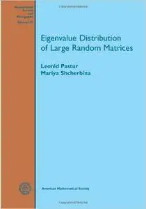 Eigenvalue Distribution of Large Random Matrices