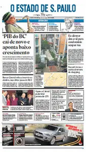 Jornal O Estado de São Paulo - 19 de maio de 2012 - Sábado