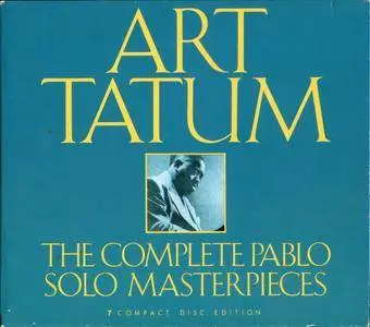 Art Tatum - The Complete Pablo Solo Masterpieces (1991) {7CD Set Pablo Records 7PACD-4404-2 rec 1953-1956}