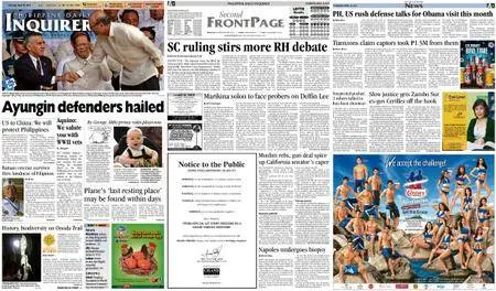 Philippine Daily Inquirer – April 10, 2014