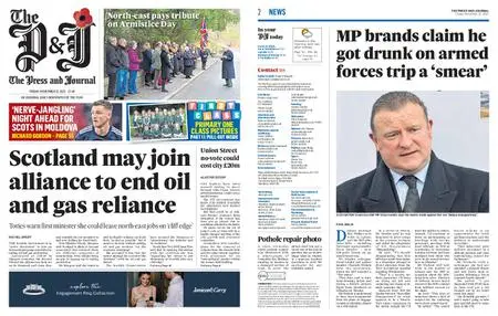 The Press and Journal Aberdeenshire – November 12, 2021