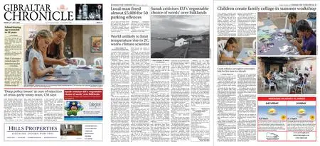 Gibraltar Chronicle – 21 July 2023
